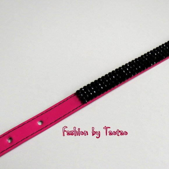 New in Box Swarovski Golf Fuchsia Bracelet 1128183 - Picture 7 of 8